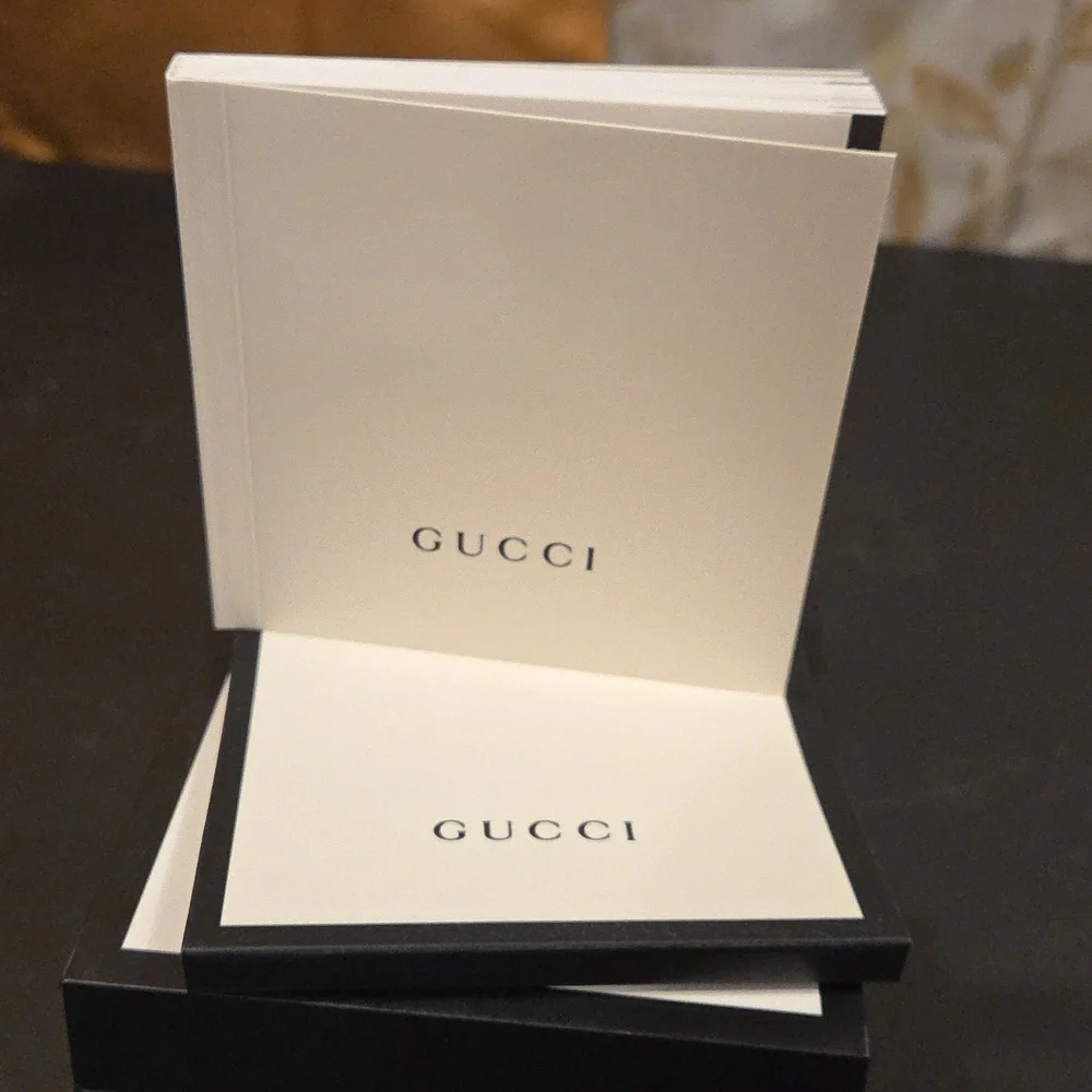 Gucci Black and Silver Watch